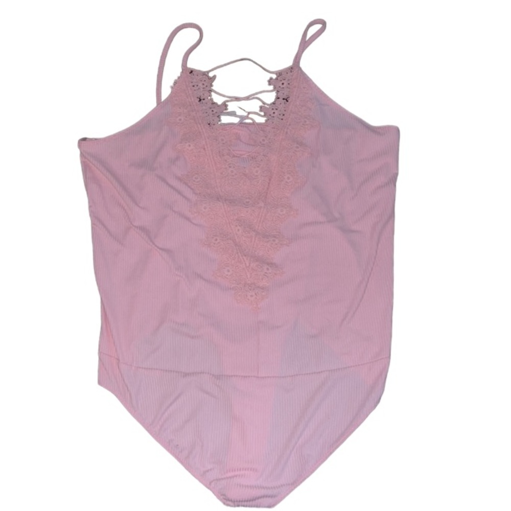 Pink bodysuit